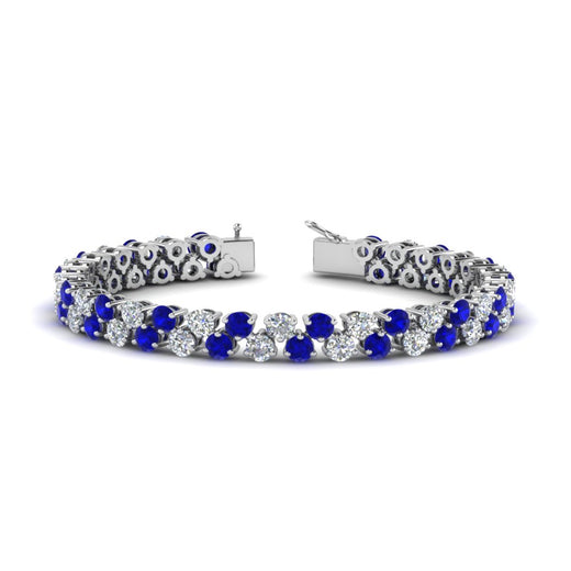 Stunning Two Row Tennis Bracelet