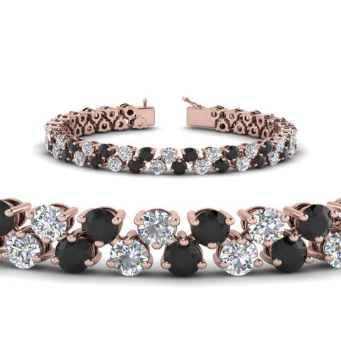 Stunning Two Row Tennis Bracelet