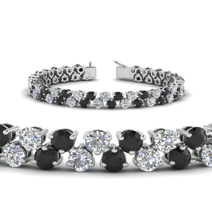Stunning Two Row Tennis Bracelet