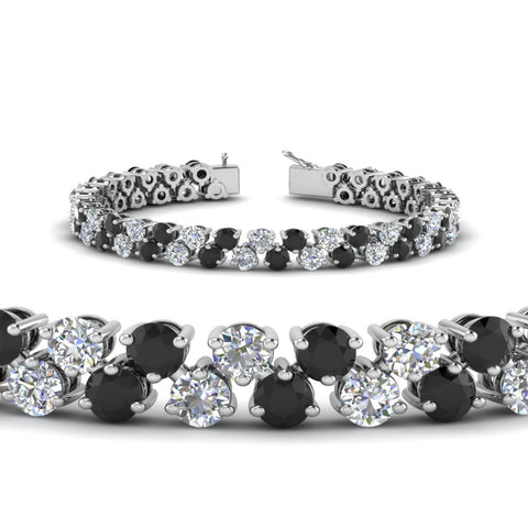 Stunning Two Row Tennis Bracelet