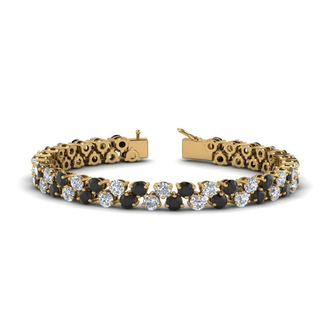 Stunning Two Row Tennis Bracelet