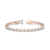 Load image into Gallery viewer, 5.50-carat-classic-teardrop-link-east-west-diamond-bracelet-in-rose-gold-FDBECPE10581-5.40CT-NL-RG-hw.jpg?v=1776847507