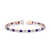 Load image into Gallery viewer, 5.50-carat-classic-teardrop-link-east-west-sapphire-bracelet-in-rose-gold-FDBECPE10581GSABL-5.40CT-NL-RG-hw.jpg?v=1776847695