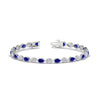 Load image into Gallery viewer, 5.50-carat-classic-teardrop-link-east-west-sapphire-bracelet-in-white-gold-FDBECPE10581GSABL-5.40CT-NL-WG.jpg?v=1776847695