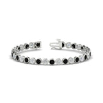 Load image into Gallery viewer, 6.50 Carat Diamond Bezel Set Tennis Bracelet
