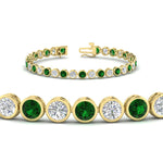 Load image into Gallery viewer, 6.50 Carat Diamond Bezel Set Tennis Bracelet
