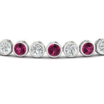 Load image into Gallery viewer, 6.50 Carat Diamond Bezel Set Tennis Bracelet
