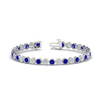 Load image into Gallery viewer, 6.50 Carat Diamond Bezel Set Tennis Bracelet
