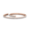 Load image into Gallery viewer, 6-Carat-Round-Diamond-Tennis-Bracelet-In-Rose-Gold-FDBRC8635ROANGLE4-6.00_20CT-NL-RG
