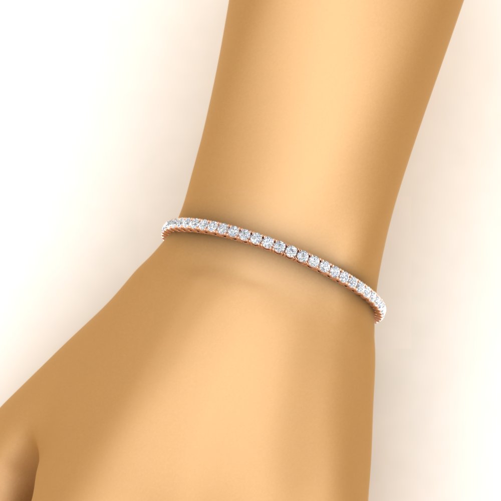 6-Carat-Round-Diamond-Tennis-Bracelet-In-Rose-Gold-FDBRC8635ROHAND-6.00_20CT-NL-RG
