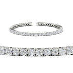 Load image into Gallery viewer, 6-Carat-Round-Diamond-Tennis-Bracelet-In-White-Gold-FDBRC8635ROANGLE2-6.00_20CT-NL-WG
