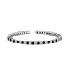 Load image into Gallery viewer, 6-Carat-Round-Diamond-Tennis-Bracelet-With-Black-Diamond-In-White-Gold-FDBRC8635ROGBLACK-6.00_20CT-NL-WG