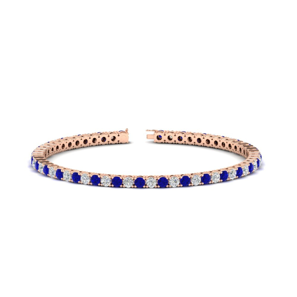 6-Carat-Round-Diamond-Tennis-Bracelet-With-Blue-Sapphire-In-Rose-Gold-FDBRC8635ROGSABL-6.00_20CT-NL-RG