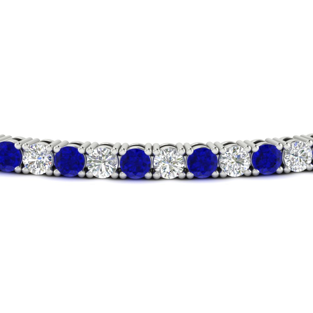 6-Carat-Round-Diamond-Tennis-Bracelet-With-Blue-Sapphire-In-White-Gold-FDBRC8635ROGSABLANGLE5-6.00_20CT-NL-WG