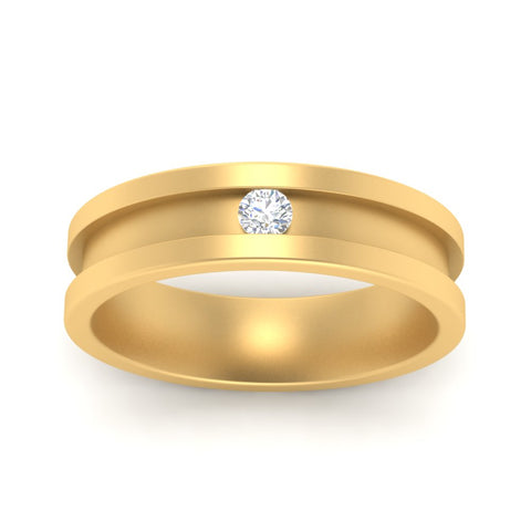 6-Mm-single-diamond-mens-wedding-band-in-yellow-gold-FD10377BANGLE5-NL-YG