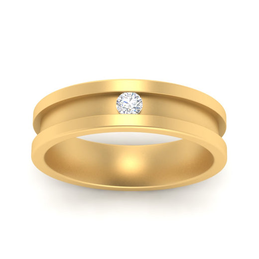 6-Mm-single-diamond-mens-wedding-band-in-yellow-gold-FD10377BANGLE5-NL-YG