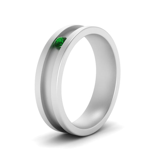 6-Mm-single-emerald-mens-wedding-band-in-white-gold-FD10377BGEMGRANGLE2-NL-WG