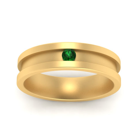 6-Mm-single-emerald-mens-wedding-band-in-yellow-gold-FD10377BGEMGRANGLE5-NL-YG