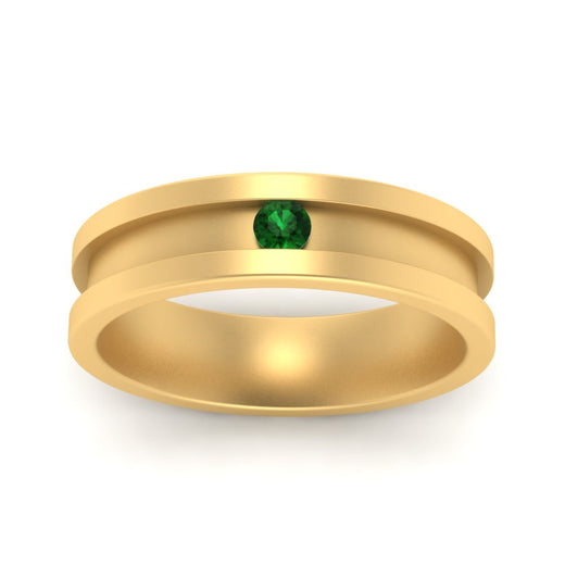 6-Mm-single-emerald-mens-wedding-band-in-yellow-gold-FD10377BGEMGRANGLE5-NL-YG