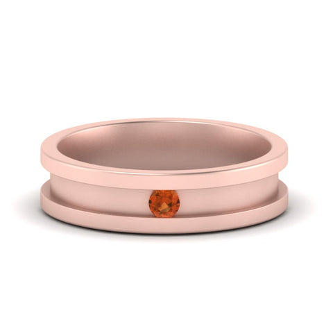 6-Mm-single-orange-sapphire-mens-wedding-band-in-rose-gold-FD10377BGSAOR-NL-RG