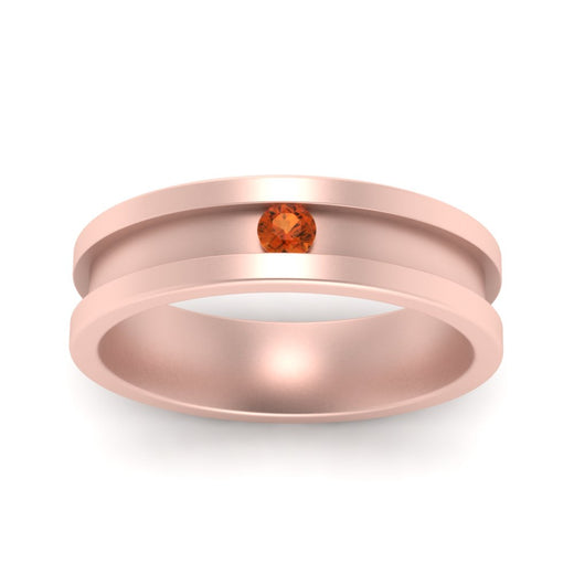 6-Mm-single-orange-sapphire-mens-wedding-band-in-rose-gold-FD10377BGSAORANGLE5-NL-RG