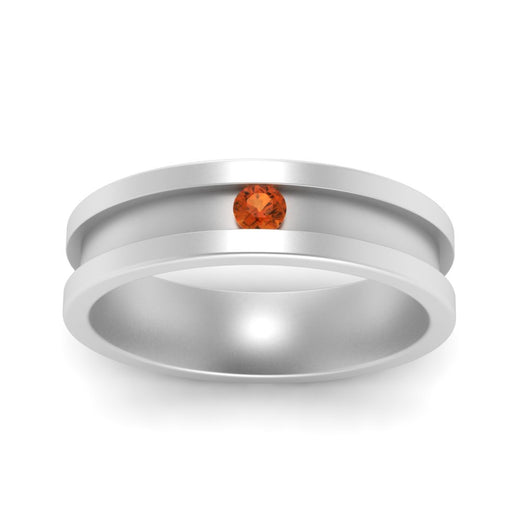 6-Mm-single-orange-sapphire-mens-wedding-band-in-white-gold-FD10377BGSAORANGLE5-NL-WG