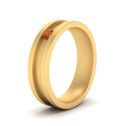 6-Mm-single-orange-sapphire-mens-wedding-band-in-yellow-gold-FD10377BGSAORANGLE2-NL-YG