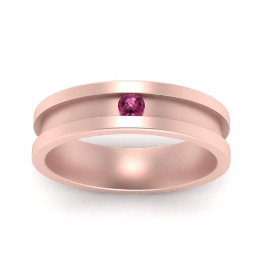 6-Mm-single-pink-sapphire-mens-wedding-band-in-rose-gold-FD10377BGSADRPIANGLE5-NL-RG