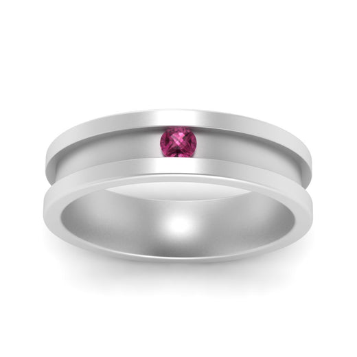 6-Mm-single-pink-sapphire-mens-wedding-band-in-white-gold-FD10377BGSADRPIANGLE5-NL-WG
