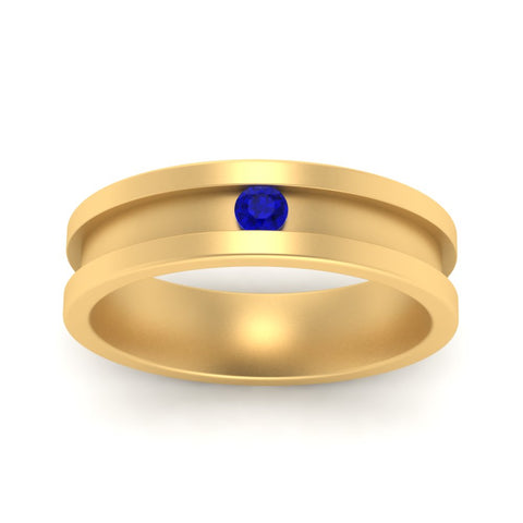 6-Mm-single-sapphire-mens-wedding-band-in-yellow-gold-FD10377BGSABLANGLE5-NL-YG