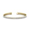 Load image into Gallery viewer, 6-carat-Emerald-cut-diamond-tennis-bracelet-in-yellow-gold-FDBRC10449EM-6.00CT-NL-YG.jpg
