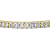 Load image into Gallery viewer, 6-carat-Emerald-cut-diamond-tennis-bracelet-in-yellow-gold-FDBRC10449EMANGLE5-6.00CT-NL-YG.jpg