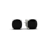 Load image into Gallery viewer, 6-carat-cushion-cut-black-diamond-basket-stud-earring-in-white-gold-fdear10411cugblackangle1-6.00ct-nl-wg.jpg