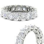 Load image into Gallery viewer, 6-carat-cushion-cut-diamond-wedding-eternity-ring-in-white-gold-FDEWB9296CUANGLE3-6.00CT-NL-WG
