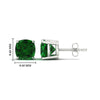 Load image into Gallery viewer, 6-carat-cushion-cut-emerald-basket-stud-earring-in-white-gold-fdear10411cugemgrangle2-6.00ct-nl-wg-hw.jpg