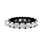 Load image into Gallery viewer, 6-carat-diamond-wedding-eternity-ring-in-black-gold-FDEWB9296CU-6.00CT-NL-BG-HW
