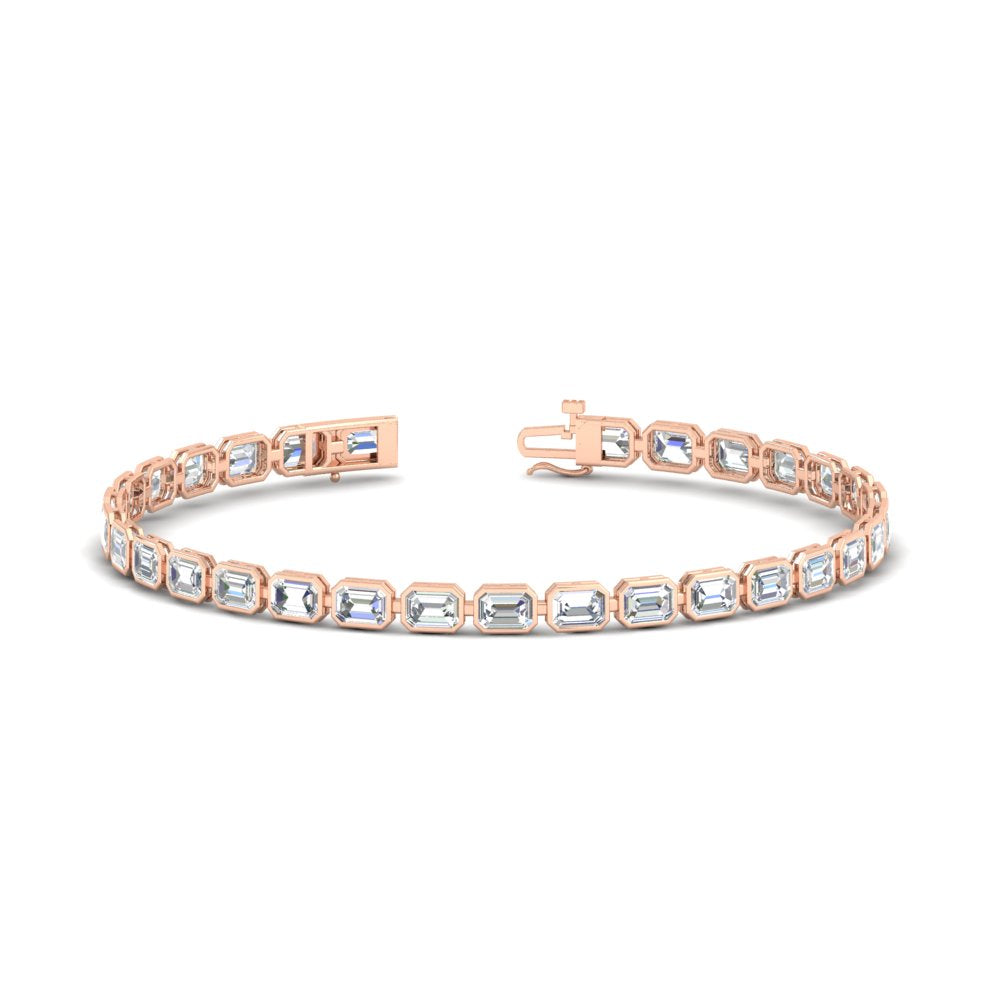 6-carat-emerald-cut-bezel-tennis-diamond-bracelet
