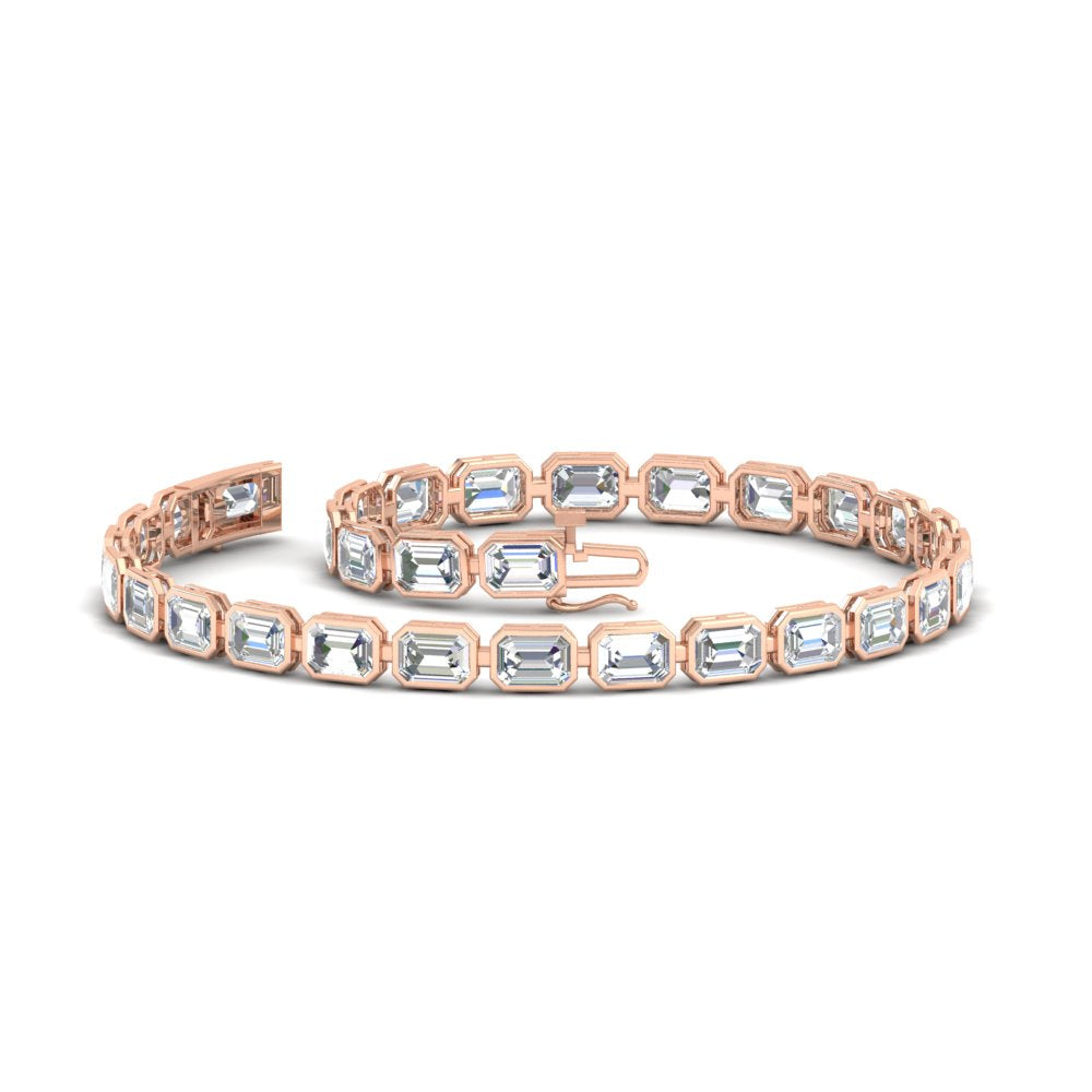6-carat-emerald-cut-bezel-tennis-diamond-bracelet