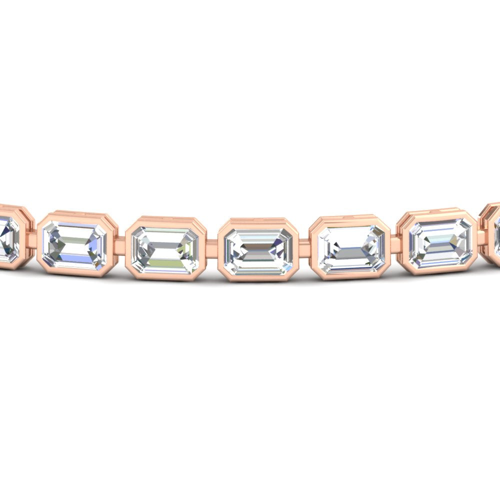 6-carat-emerald-cut-bezel-tennis-diamond-bracelet