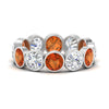 Load image into Gallery viewer, 6-carat-eternity-ring-bezel-orange-sapphire-in-white-gold-FDEWB10558-0.50CTGSAORANGLE3-NL-WG
