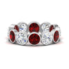 Load image into Gallery viewer, 6-carat-eternity-ring-bezel-ruby-in-white-gold-FDEWB10558-0.50CTGRUDRANGLE3-NL-WG