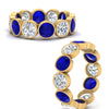 Load image into Gallery viewer, 6-carat-eternity-ring-bezel-sapphire-in-yellow-gold-FDEWB10558-0.50CTGSABLANGLE3-NL-YG