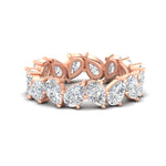 Load image into Gallery viewer, 6 Carat Pear Shape Full Eternity Wedding Band