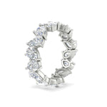Load image into Gallery viewer, 6 Carat Pear Shape Full Eternity Wedding Band