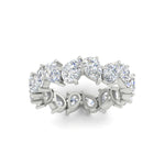 Load image into Gallery viewer, 6 Carat Pear Shape Full Eternity Wedding Band