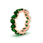Load image into Gallery viewer, 6 Carat Pear Shape Full Eternity Wedding Band