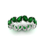 Load image into Gallery viewer, 6 Carat Pear Shape Full Eternity Wedding Band