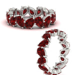 Load image into Gallery viewer, 6 Carat Pear Shape Full Eternity Wedding Band