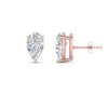 Load image into Gallery viewer, Diamond Pear Cut 3 Prong Earring