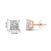 Load image into Gallery viewer, 6-carat-princess-cut-stud-earring-in-rose-gold-FDEAR10411PRANGLE1-6.00CT-NL-RG-HW.jpg?v=1763113297
